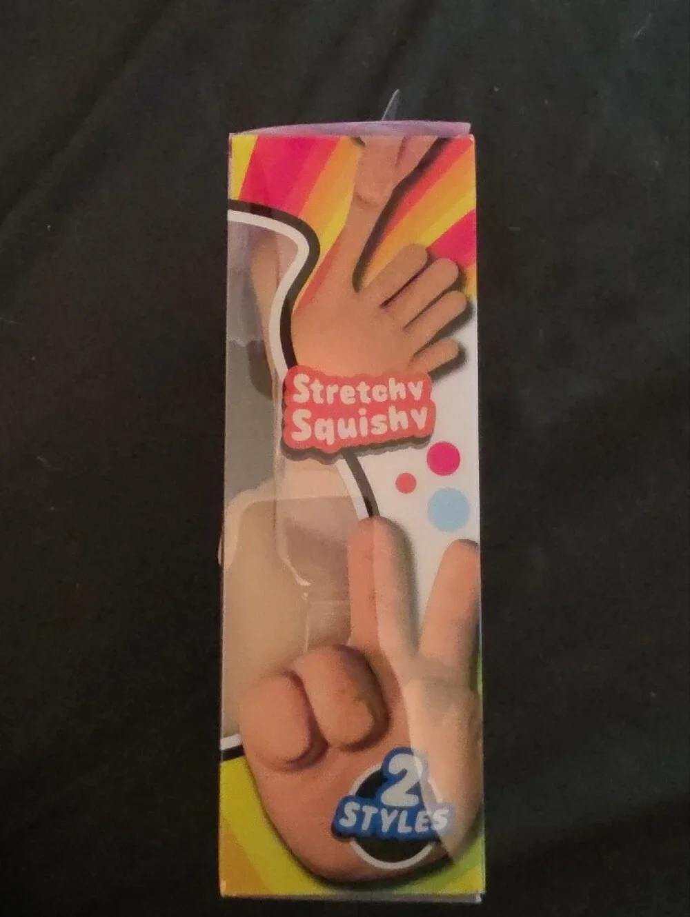 Stretchy Hand Kids Toy - Beige Squishy Peace Hand